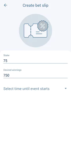 1xBet bet slip